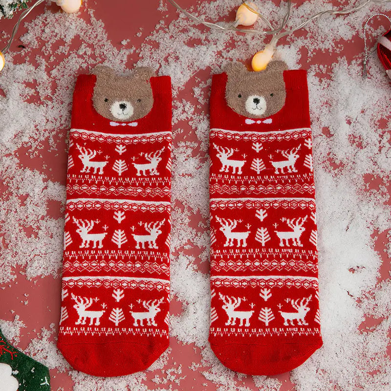 Cotton Christmas Stockings for Women - European & American