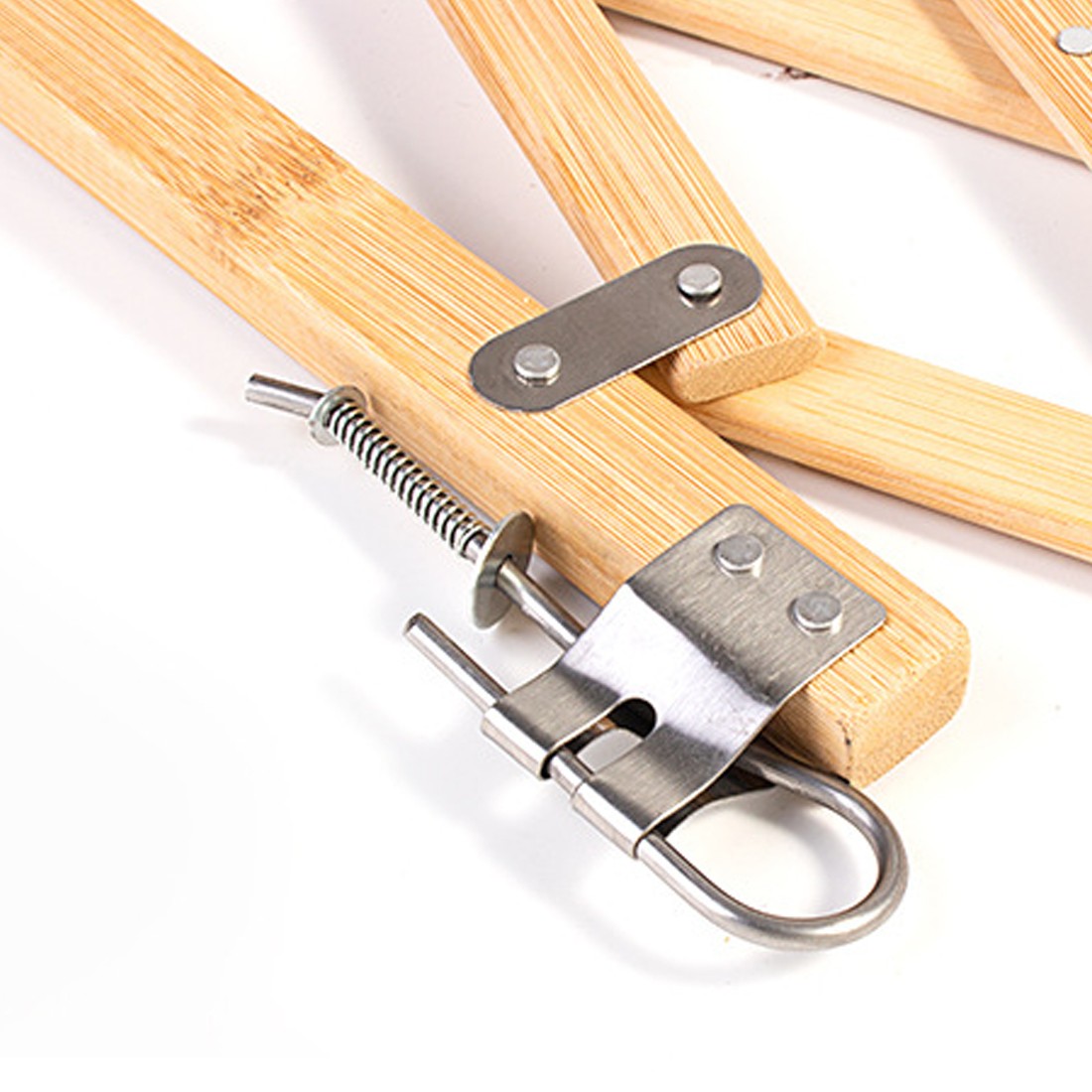 Retractable Wooden Dog Gate Pet Baby Safety Fence Barrier Doorways Stairs Garden