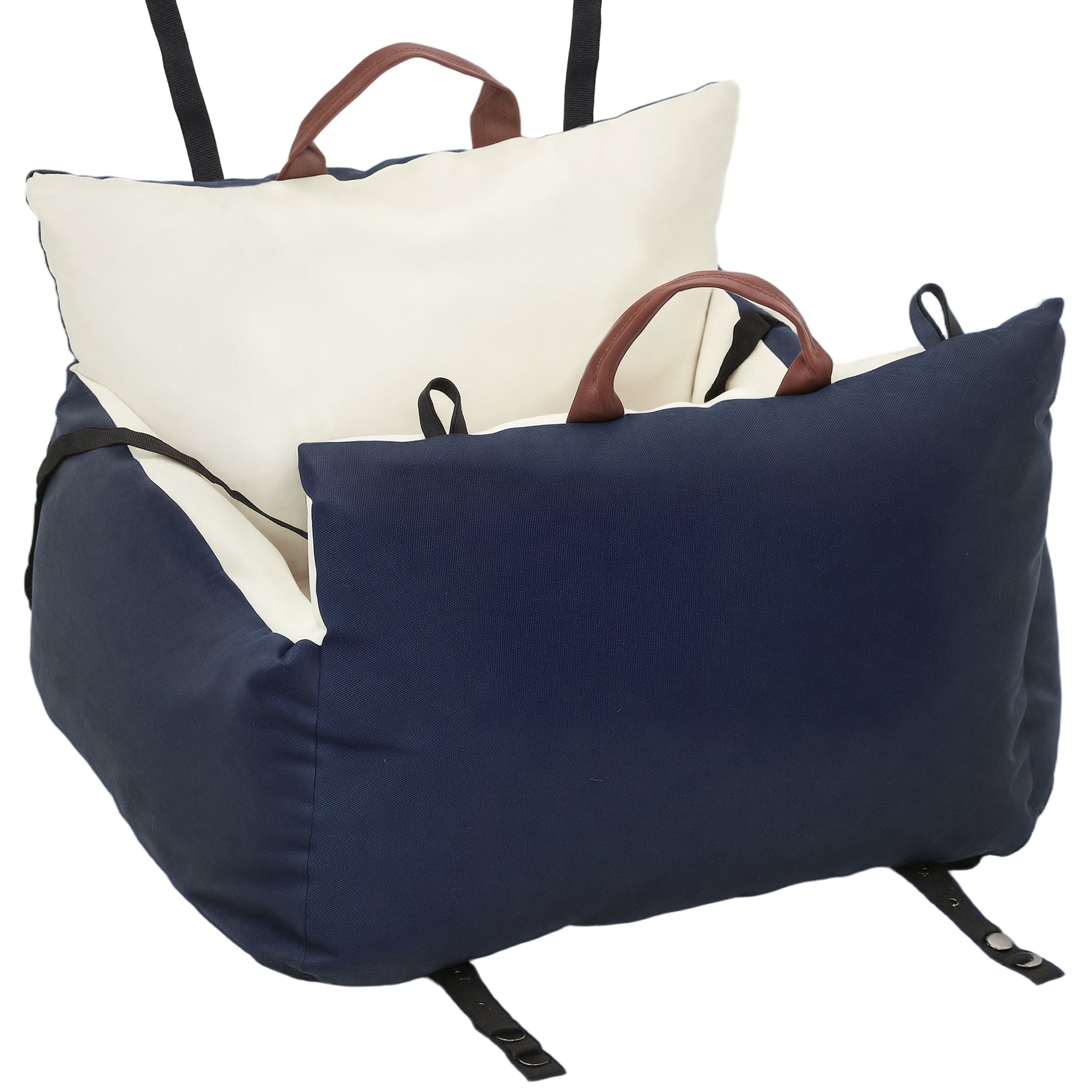 PawHut Dog Car Seat, Cosy Pet Car Booster