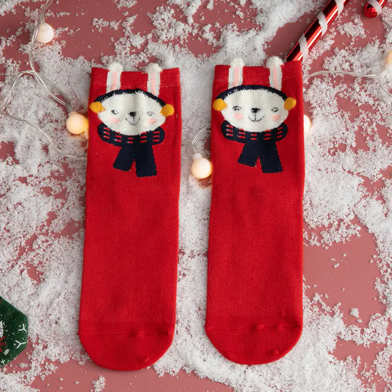 Cotton Christmas Stockings for Women - European & American