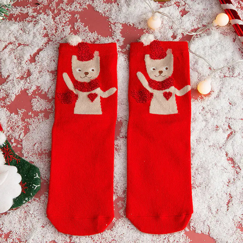 Cotton Christmas Stockings for Women - European & American
