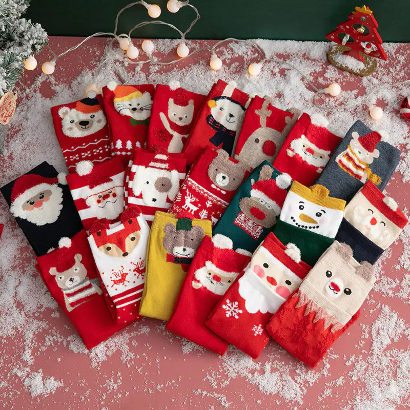 Cotton Christmas Stockings for Women - European & American