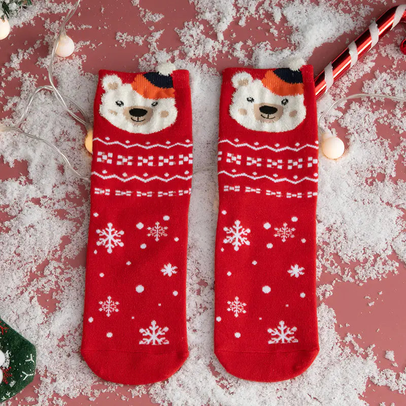 Cotton Christmas Stockings for Women - European & American