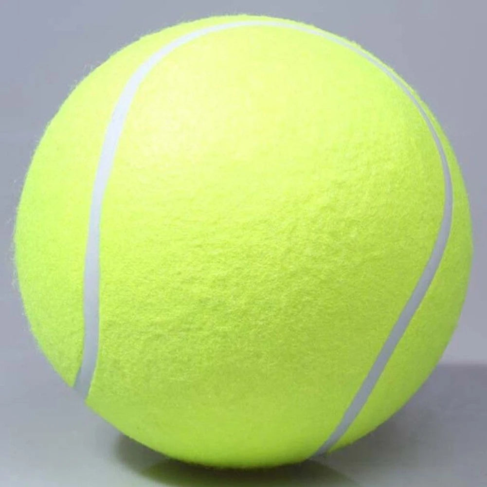 9.5 Inch Dog Tennis Ball Giant Pet Toys Big Inflatable Tennis Ball Dog Chewing Toy Pet Dog Interactive Toys Training Supplies