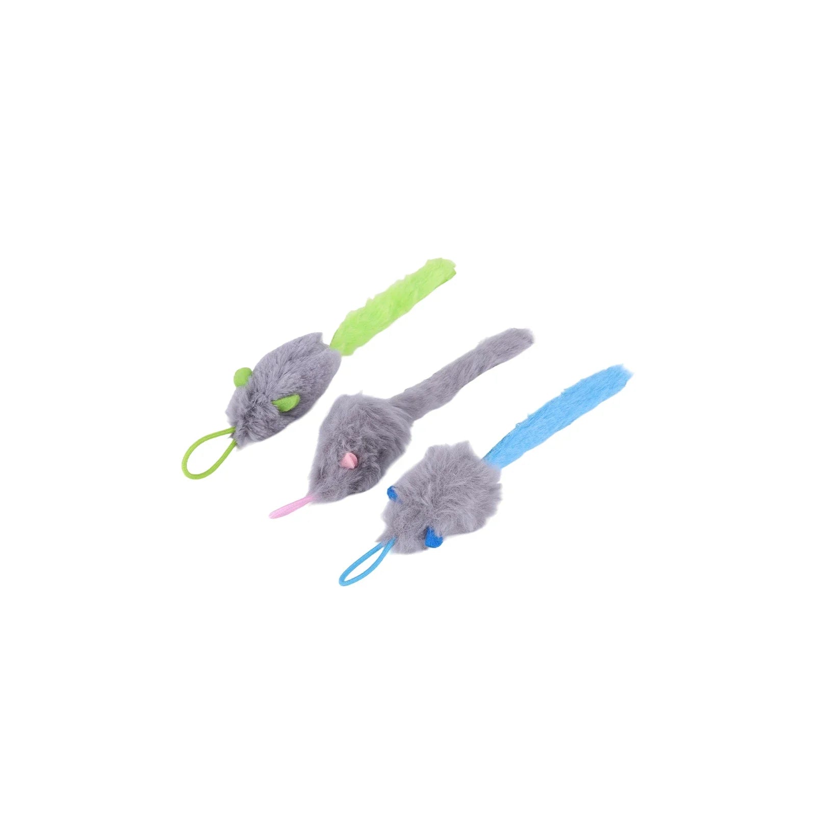Teaser Electronic Self Play Feather Cat String Toy with 3 Catnip Mice Self Play Hanging Door Cat Mouse Toys for Indoor Bored Cat