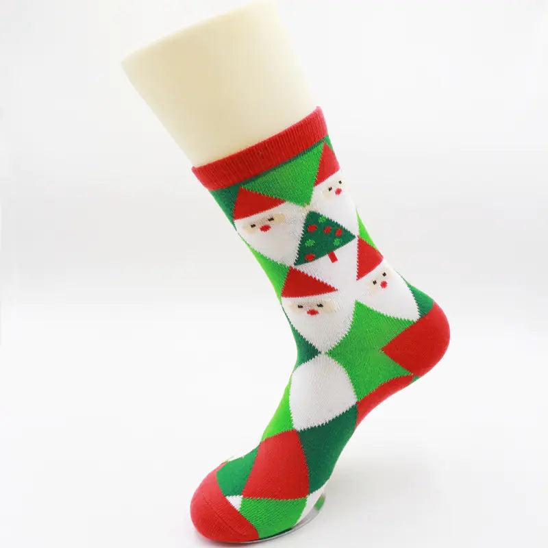 Cartoon Medium Christmas Stockings for New Year Gifts