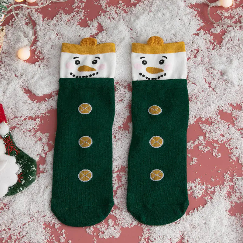 Cotton Christmas Stockings for Women - European & American