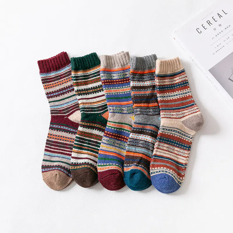 Thickened Men's Coarse Wool Stockings