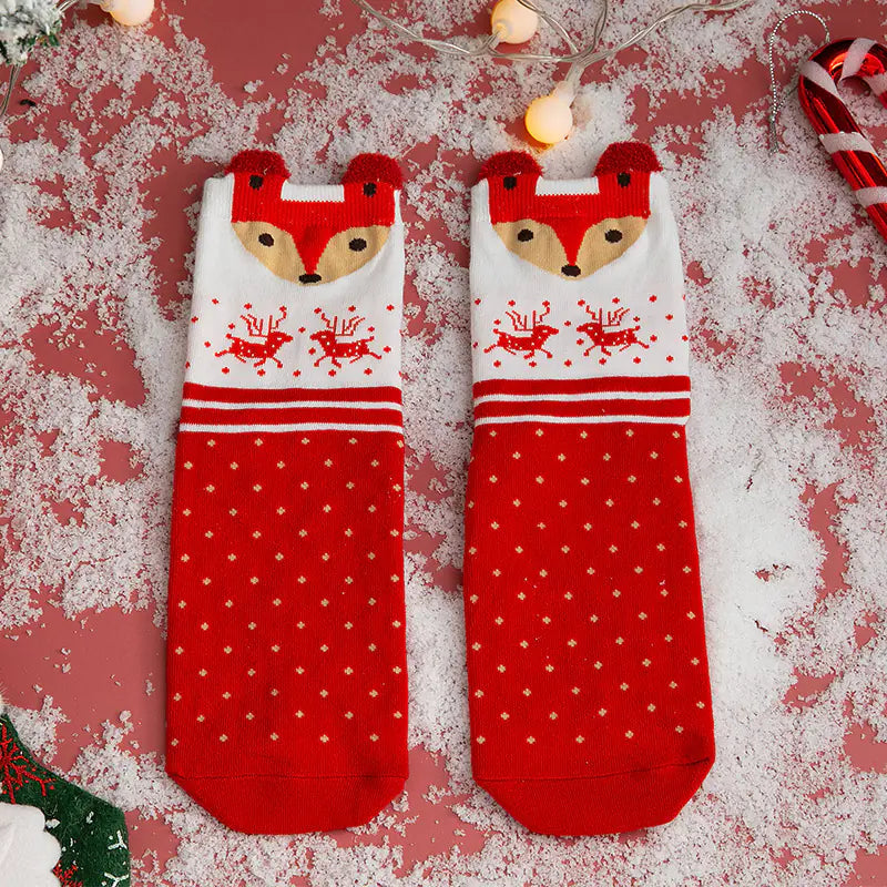 Cotton Christmas Stockings for Women - European & American