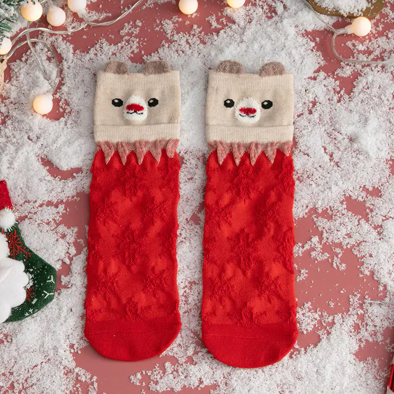 Cotton Christmas Stockings for Women - European & American
