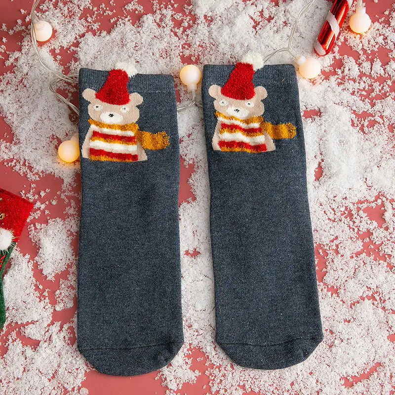 Cotton Christmas Stockings for Women - European & American